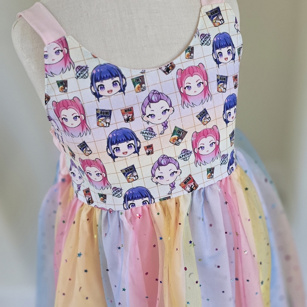 K-pop demon hunters dress